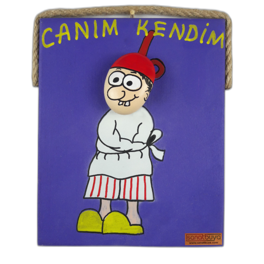Canım Kendim Taş Boyama Tablo